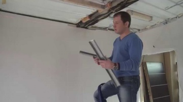 Как сделать подвесной потолок своими руками из пвх
