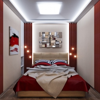Дизайн спальни площадью 8 кв. м. 