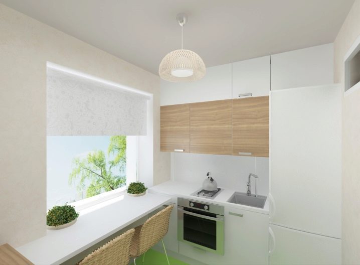 Идеи дизайна маленькой кухни с холодильником в «хрущевке»