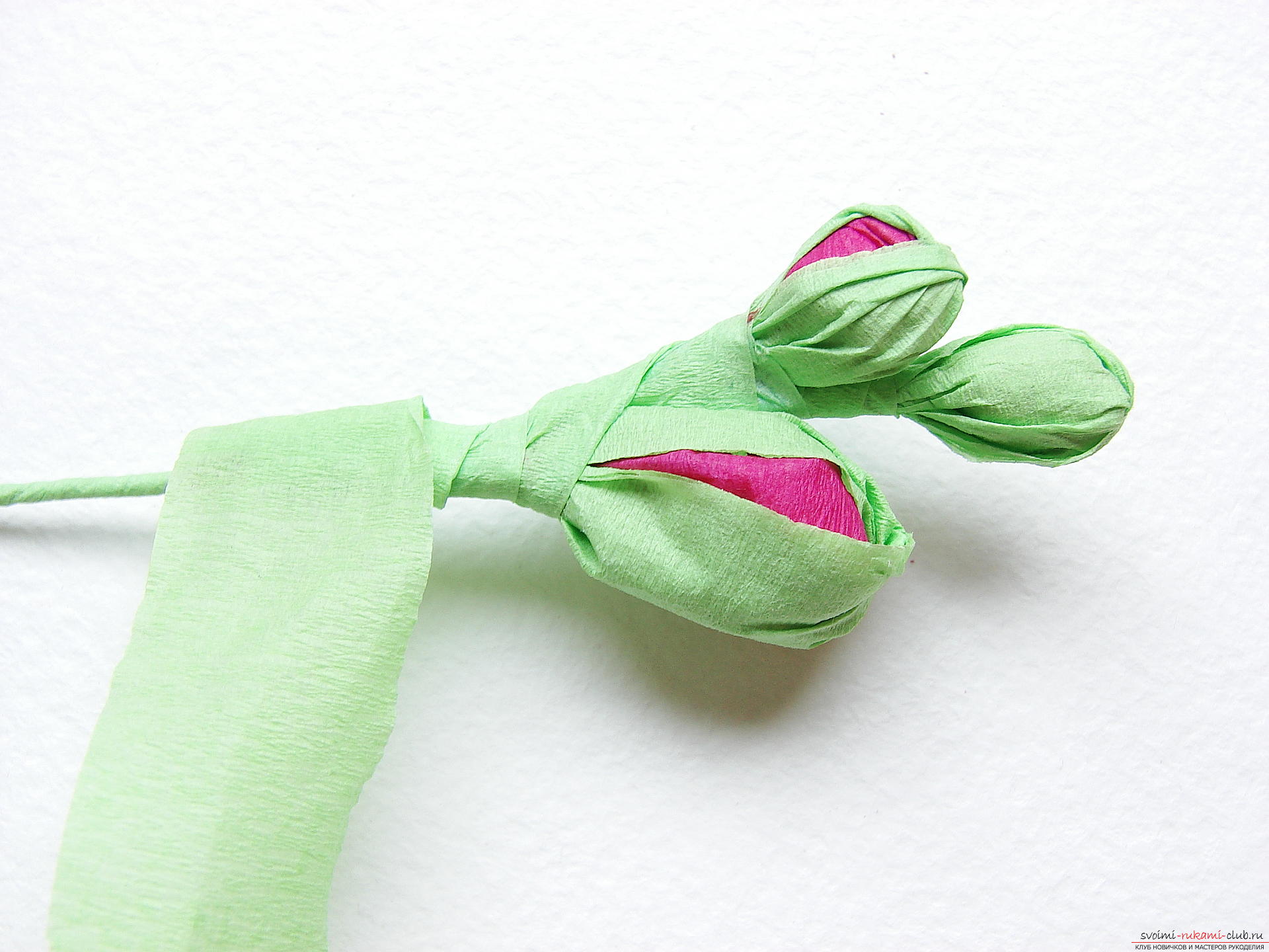 Этот мастер-класс научит как сделать цветы гладиолусы из бумаги своими руками.. Фото №24