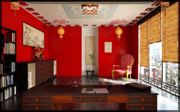 кабинет в китайском стиле