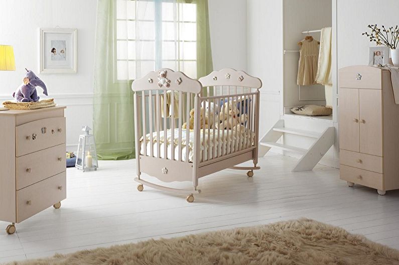 Детские кроватки для новорожденных - Размер