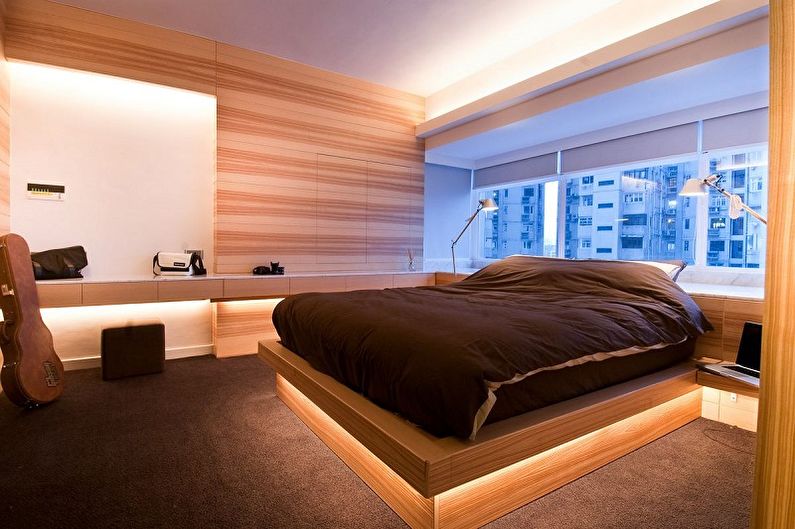Двуспальные кровати - фото