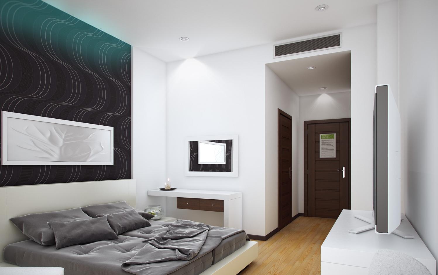 Дизайн спальни в малогабаритной двухкомнатной квартире 37 кв м