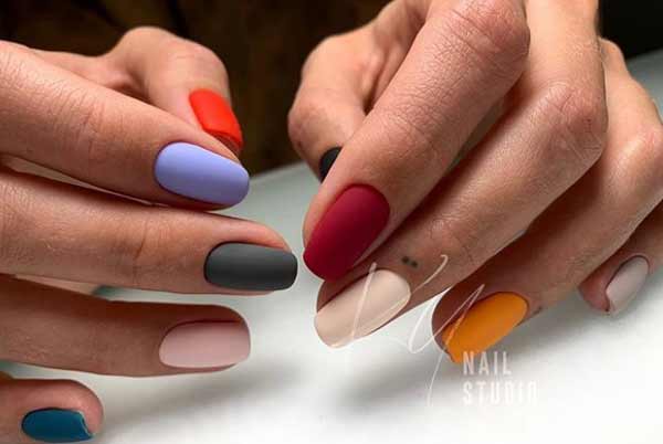 Модные цвета на весну - дизайн ногтей
