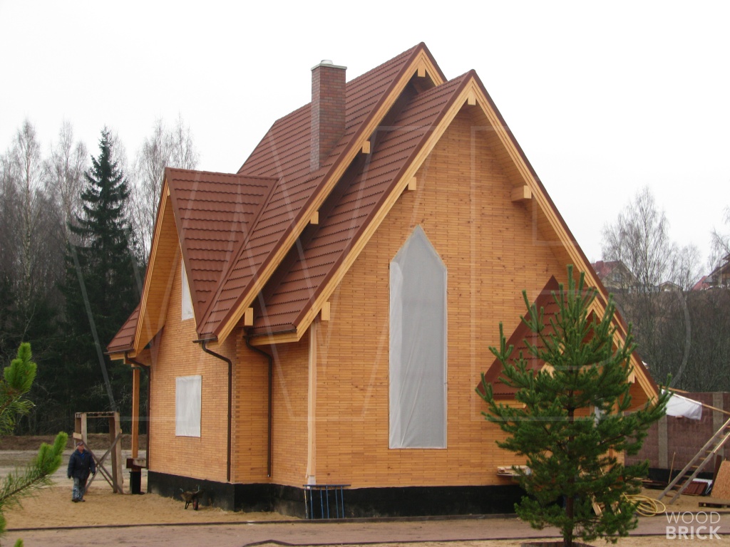 Строительная технология WOOD BRICK