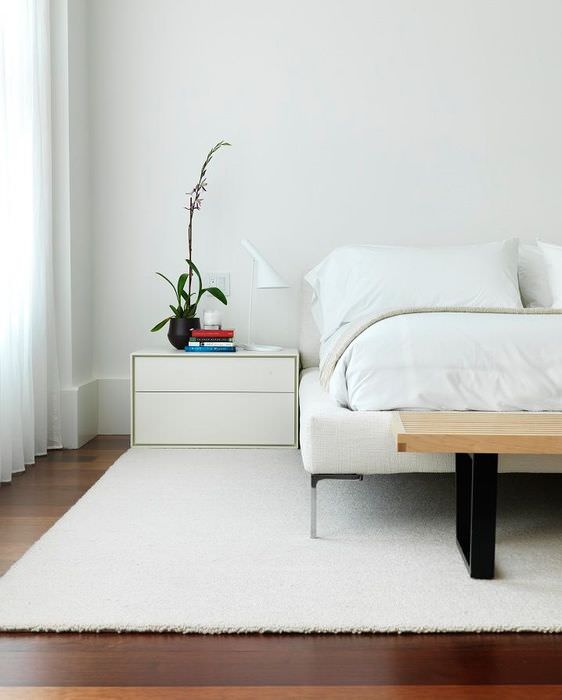 Оформление интерьера спальной комнаты в стиле минимализма