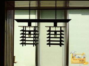 Как самостоятельно изготовить оригинальный светильник в японском стиле.