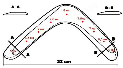 как сделать бумеранг своими руками 